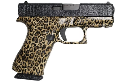 Glock 43X 9mm Pistol with Twilight Glitter Slide and Cheetah Frame - $579.99 (Free S/H on Firearms)