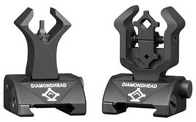 Diamondhead Front and Gen2 Rear Sights - $105.99 ($9.99 S/H on Firearms / $12.99 Flat Rate S/H on ammo)
