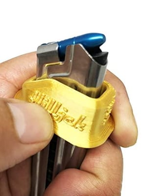 Hilljak Mini Magazine Speed Loader Designed to fit Ruger Mark I II III IV 22/45, Smith & Wesson Victory, Browning Buckmark 22LR, Quickie Loader (Gold) - $9.99 (Free S/H over $25)