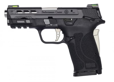 Smith and Wesson Performance Center M&P9 Shield EZ Silver Barrel 9mm 3.83" Barrel 8-Rounds Manual Safety - $538.99 ($9.99 S/H on Firearms / $12.99 Flat Rate S/H on ammo)