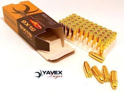 1450 round case of Yavex 124gr 9mm - $261