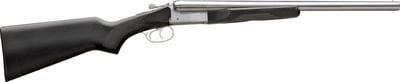 Stoeger Coach Gun 12 Gauge 3" 20" Side by Side Shotgun Stainless Black - $502.99 (Free S/H on Firearms)