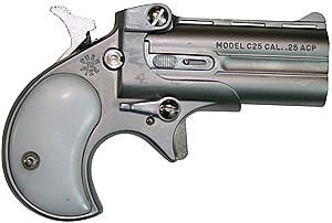 Derringer 25 Satin Pearl Grip** - $136 shipped