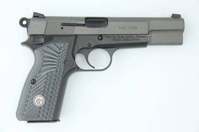 Girsan MCP35 9mm Luger 4.87" 15+1 Tungsten Slide, Black Frame - 15+1 Rounds - $400 
