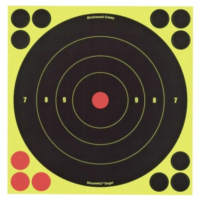 Birchwood Casey Shoot-N-C 8-Inch Round Target (30 Sheet Pack) - $9.35 (Free S/H over $25)