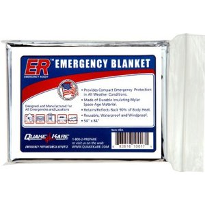 Emergency Thermal Blankets (4 Pack) + FSSS* - $5.04 (Free S/H over $25)