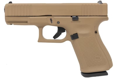 Glock 19 Gen5 9mm Pistol with Davidsons Dark Earth Cerakote Finish - $599.99 