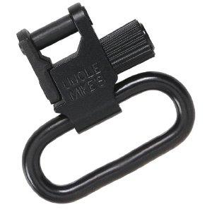 Uncle Mike's Tri-Lock Quick Detach Blued Sling Swivel Set, 1 1/4-Inch + FSSS* - $6.15 (Free S/H over $25)