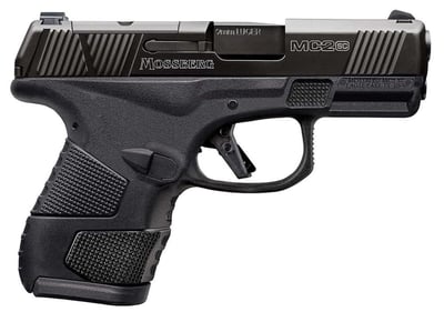Mossberg MC2SC 9MM 3.4 OR 11&14RD BLK - $372.59 (Add to cart) 