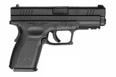 Springfield XD 45 Acp 4" Compact Black - $479.88 (Free Shipping over $50)
