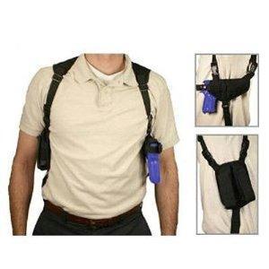 VISM by NcStar Ambidextrous Horizontal Shoulder Holster with Double Magazine Holder, Black (CV2909) - $8.63 shipped (Free S/H over $25)