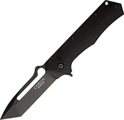 Preorder - Camillus Beast Carbonitride Titanium Folding Knife, Black, 9.75" - $31.93 (Free S/H over $25)