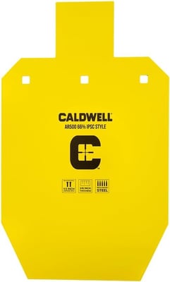 Caldwell High Caliber AR500 Steel Targets 3/8 Inch Thickness, Rifle Rated (66% IPSC) - $44.99 + FREE Shipping