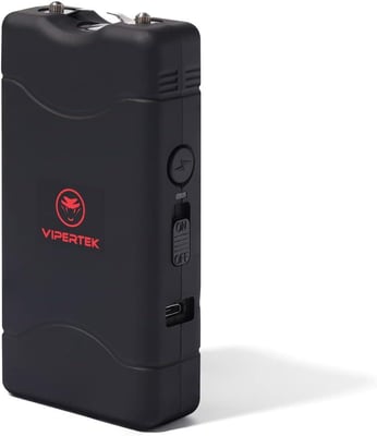 VIPERTEK VTS-880 Mini Stun Gun for Self Defense Rechargeable with LED Flashlight - $10.99 + FREE Shipping