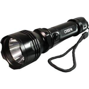Black CREE LED Rechargeable Flashlight 500 lumens + Free Shipping* - $8.69 (Free S/H over $25)