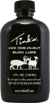 Tink's #69 Doe-in-Rut Buck Lure (4-Ounce) - $3.83 + FS over $49 (Free S/H over $25)