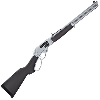 Henry All-Weather Side Gate Hard Chrome Satin Silver Lever Action Rifle 45-70 Gov 18.43" - $994.99  (Free S/H over $49)