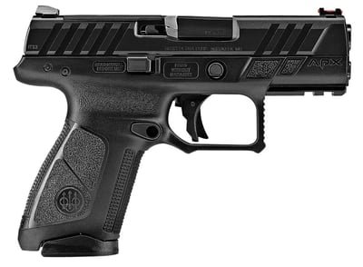 Beretta APX A1 Compact 9mm 3.70" 15rds Pistol, Black - $349.99 
