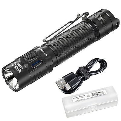 Nitecore MH12 Pro Tactical Flashlight, 3300 Lumen USB-C Rechargeable with Holster and Lumentac Organizer - $71.20 + FREE Shipping