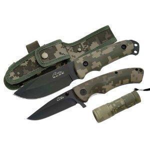Whetstone Cutlery Rite Edge Stainless Steel Military Knife Set with Mini LED Light - $16.91 + Free S/H over $35 (Free S/H over $25)