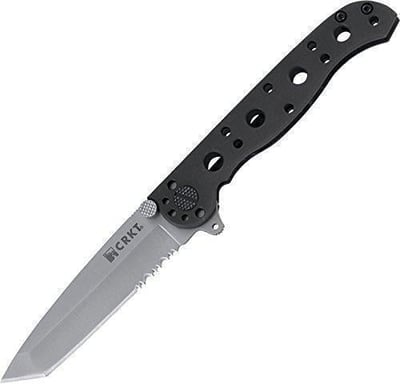 Columbia River Knife and Tool M16-10S Tanto Serrated Edge Knife - $17.89 & FREE Shipping (Free S/H over $25)