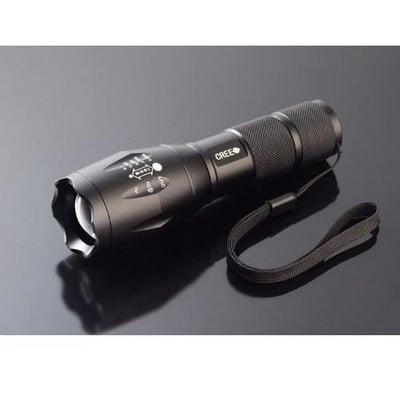 1600LM Lumen Zoomable CREE XML XM-L T6 LED Flashlight Torc - $6.06 shipped (Free S/H over $25)