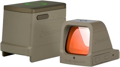 OLIGHT Osight 3 MOA Rechargeable Red Dot Open Reflex Sight with Charging Cover FDE - $139.99 + FREE Shipping