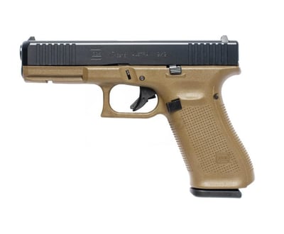 Glock 17 Gen5 FDE 9mm 4.49" 17rd - $487.83 (click the Email For Price button to get the advertised price) 