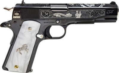Colt 1911 .38 Super "Presidente Vincente Guerrero" 5" 9rd Pistol, Limited Edition 1 of 200 - $2999.99 