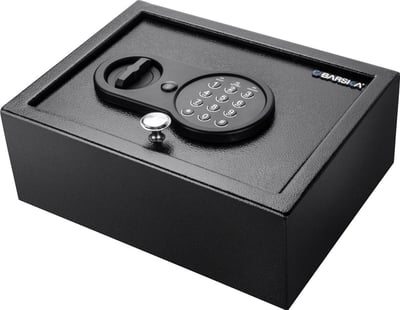 Barska Digital Keypad Home & Office Steel Security Safe Lock Box with Deadbolts - 0.15 Cu Ft - $77.89 + FREE Shipping