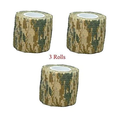 Protective Camouflage Camo Fabric Wrap (3 Rolls) - $3.20 shipped (Free S/H over $25)