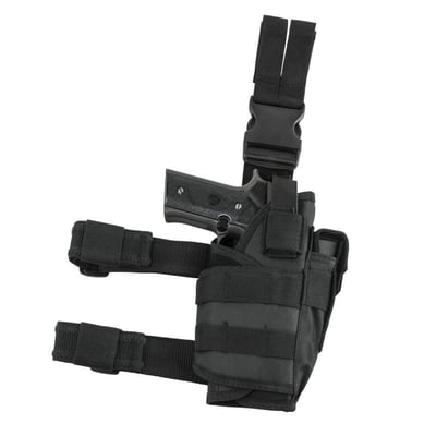 VISM by NcStar Drop Leg Tactical Holster, Black - $12.99 + Free S/H over $25 (Free S/H over $25)