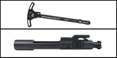 BCG/CH: Breek Arms WARHAMMER Mod2 AR-15 Ambidextrous Charging Handle + AR-15 6.5 Grendel BCG - $109.99 (FREE S/H over $120)