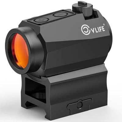 CVLIFE JackalHowl Motion Awake Red Dot 2 MOA 10 Brightness Settings IPX7 Waterproof - $44.09 w/code "VFL7UF4B" + 10% off Prime discount (Free S/H over $25)