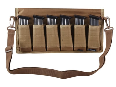 MidwayUSA 6 Magazine Pouch Double Stack Pistol Nylon Coyote - $11.99 (Free S/H over $25)