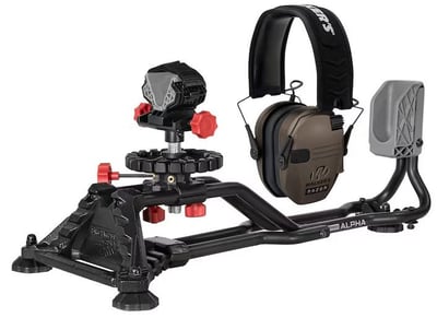 Birchwood Casey Alpha Shooting Rest with Free Walker's Razor Slim Electronic Earmuff (NRR 23dB) FDE - $73.02 (Promo Code JAE2025 Applied in Cart) + Free Shipping
