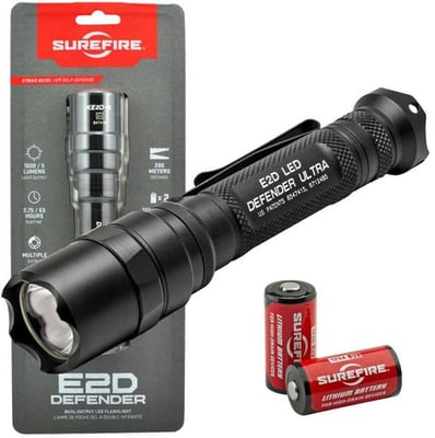 SureFire E2D Defender Ultra Dual-Output 1000 Lumen LED Flashlight - $132 (add to cart price) (Free S/H)