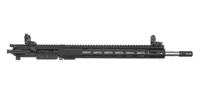 PSA 18" Rifle-Length .223 Wylde 1/7 Stainless Steel 15" Hex M-Lok Upper with MBUS Sight Set, BCG, & CH - $319.99 