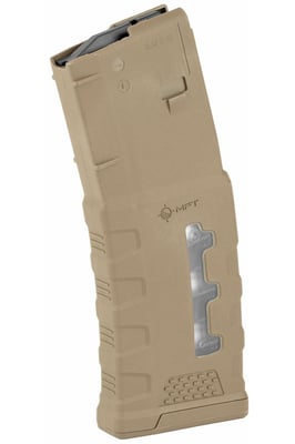 MFT Extreme Duty Windowed Mag Scorched Dark Earth - $5.95 