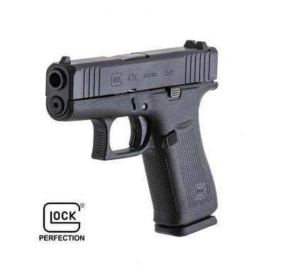 Glock 43X with 2-15RD Shield Arms Mags - $488 