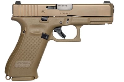 Glock 19x 9mm Full-Size FDE Crossover Pistol (Factory Rebuilt) - $499.99