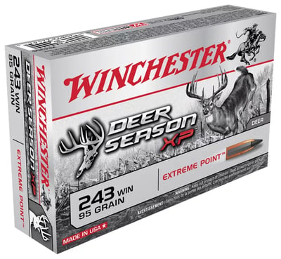 Winchester Deer Season XP Centerfire Rifle Ammo - .300 Winchester Magnum - 150 Grain - 3260 fps - Extreme Point Polymer Tip - 20 Rounds - $34.99 (Free S/H over $50)