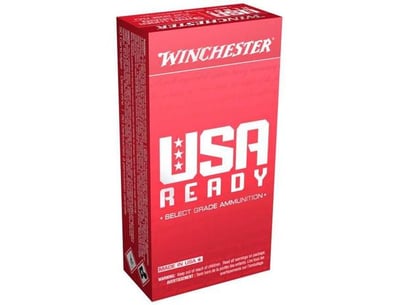 Winchester USA Ready 9mm Luger 115GR FMJ Flat Nose Ammunition - $219 (Free S/H)