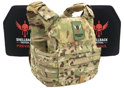 Shellback Tactical Patriot Active Shooter Kit with Level IV Plates - Multicam - $360.99 w/code "LAPG" + Free Shipping