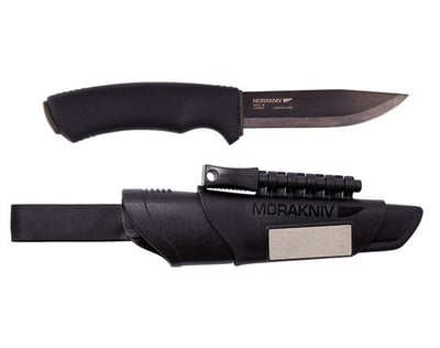 Morakniv Bushcraft Carbon Survival Knife w/ Fire Starter & Sheath - $64.99 (Free S/H over $89)