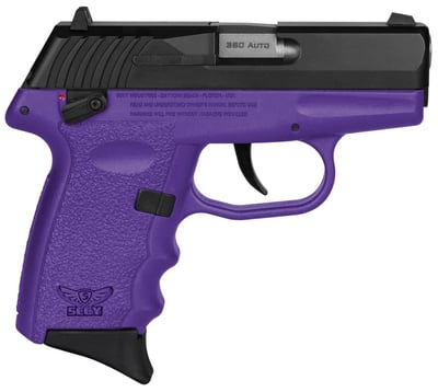 SCCY Industries CPX-4 380 ACP, 2.96" Barrel, Purple Frame, 10rd - $220.69 