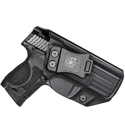 Amberide IWB KYDEX Holster Fit: S&W M&P 9/40 M2.0 Compact 3.5” & 3.6" Barrel - $26.99 - Buy two get 10% OFF (Free S/H over $25)