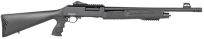 Dickinson Commando 12 GA 18.5" Tactical Shotgun, Polymer Stock, 4 Capacity, Threaded Barrel - $139.99