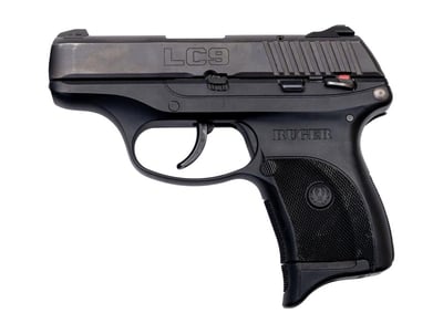 Ruger LC9 Used 9mm 3.12" Barrel Fixed Sights Manual Safety Black 7rd - $279.99 after code "WELCOME20"