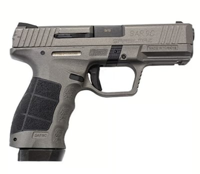 SAR USA 4" 9mm 15rd Compact Pistol, Platinum - $229.99 